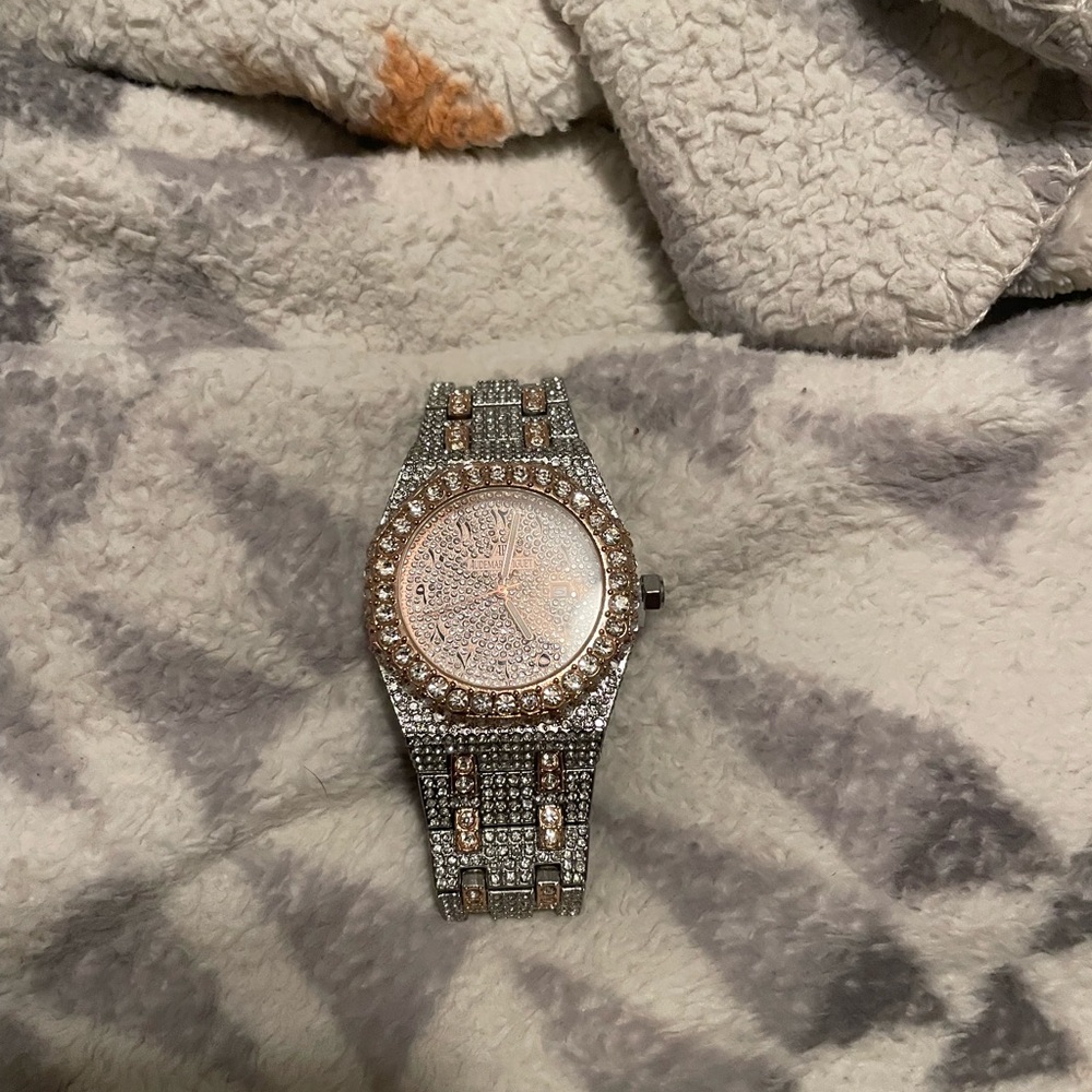Audemars piguet/ AP iced out watch